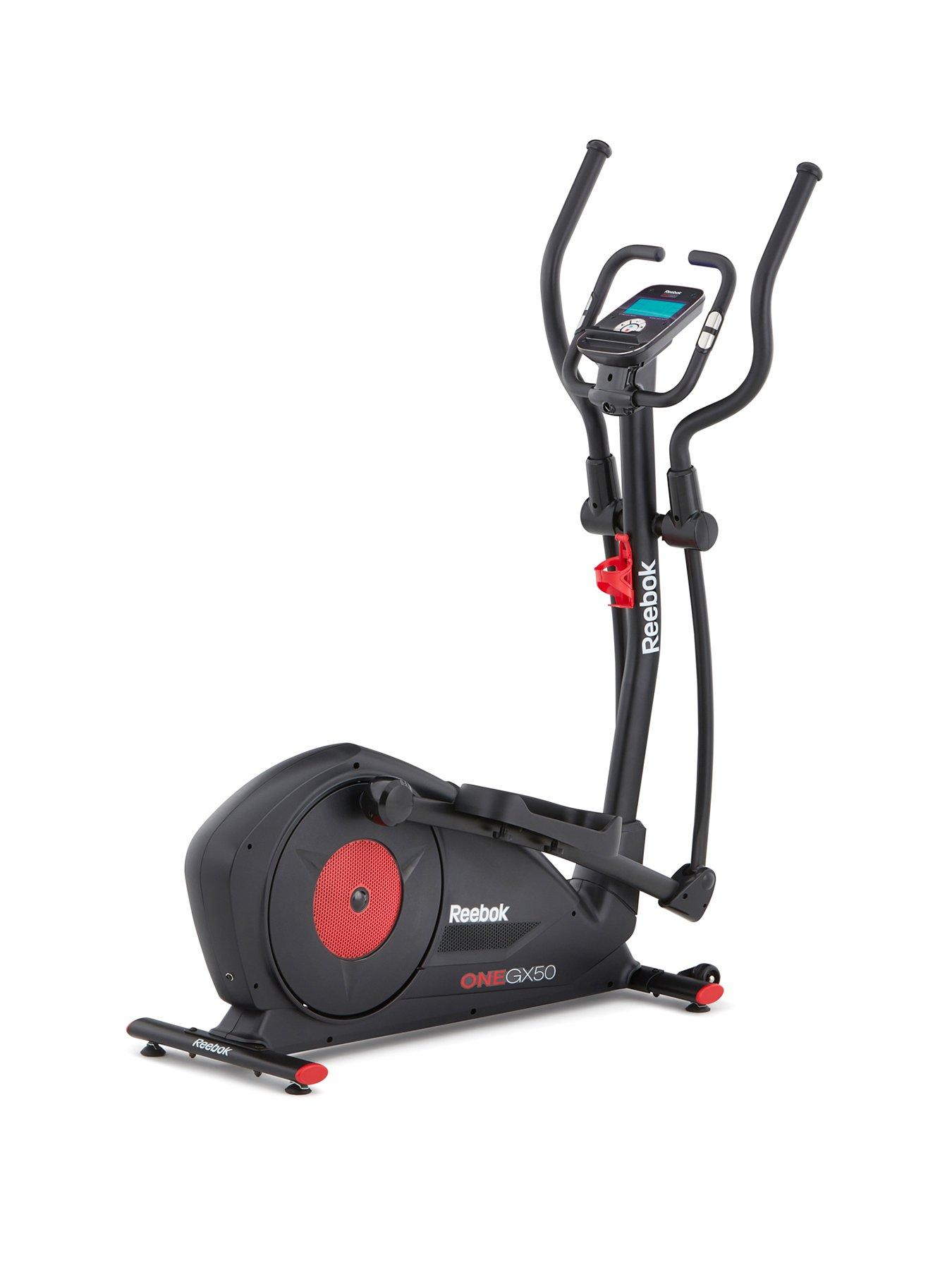 undefined GX50 One Series Cross Trainer - Black with Red Trim