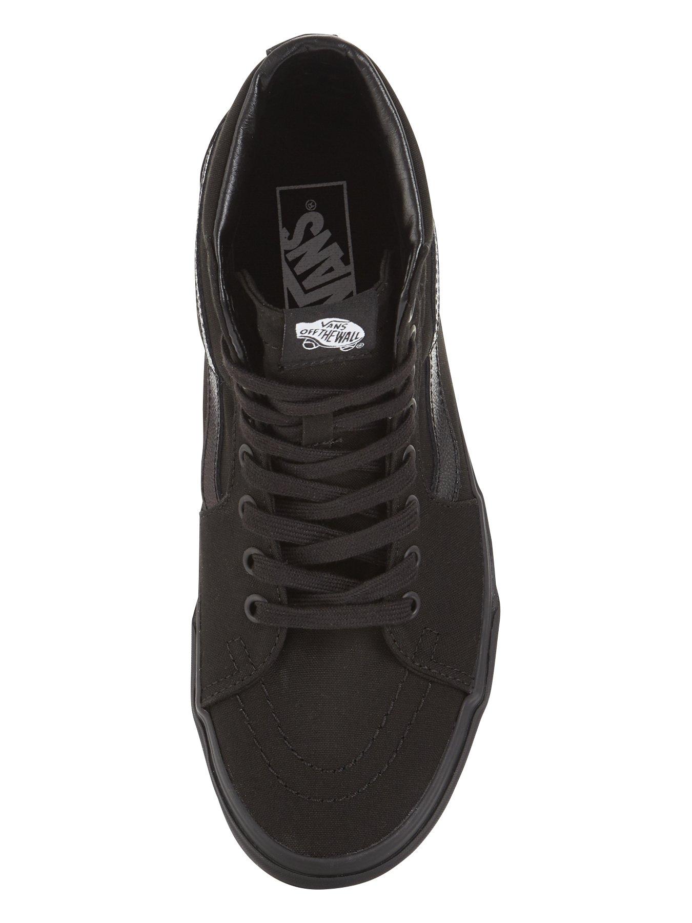 Vans Mens SK8 Hi Trainers Black Very