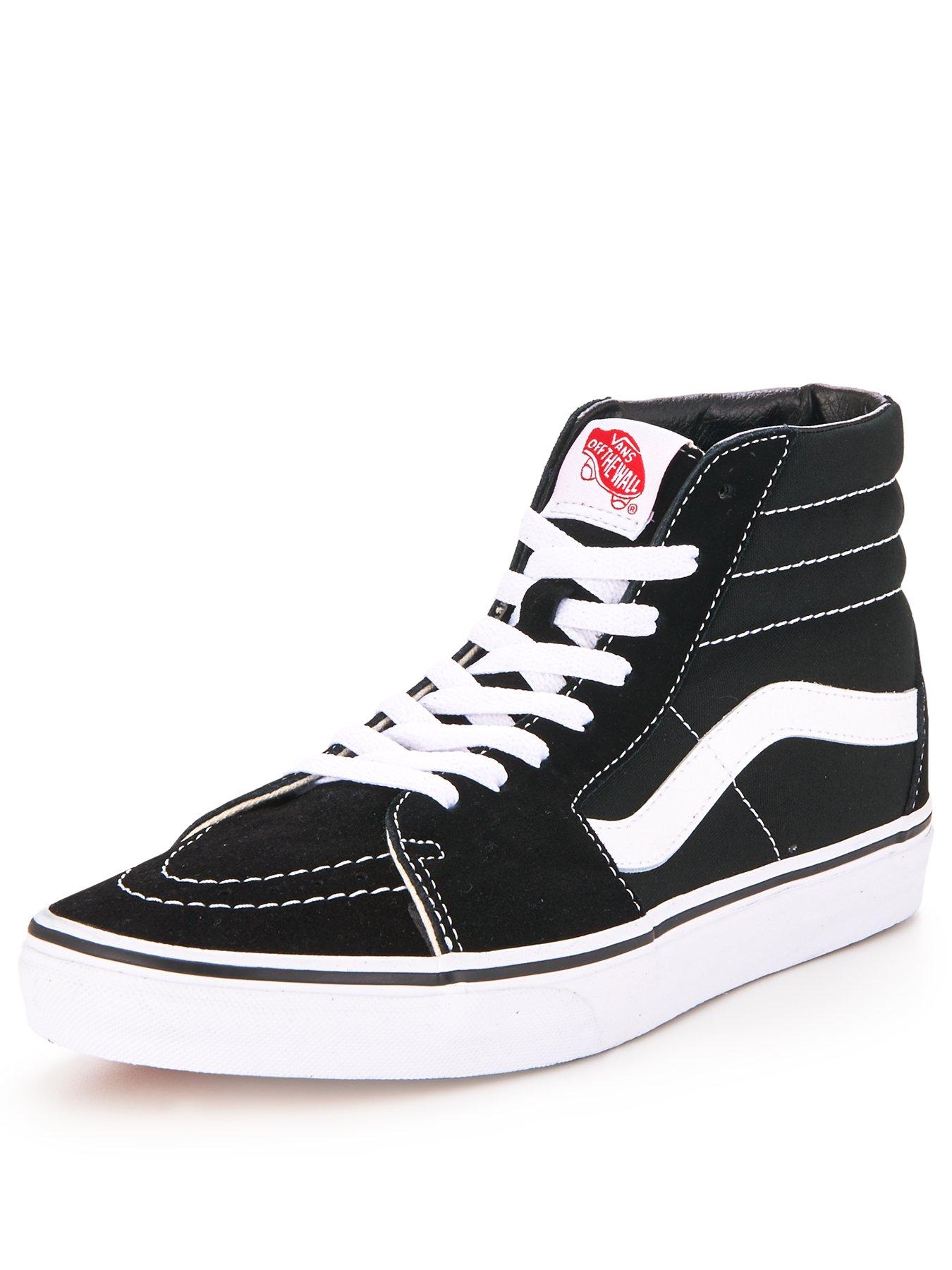 vans black size 12