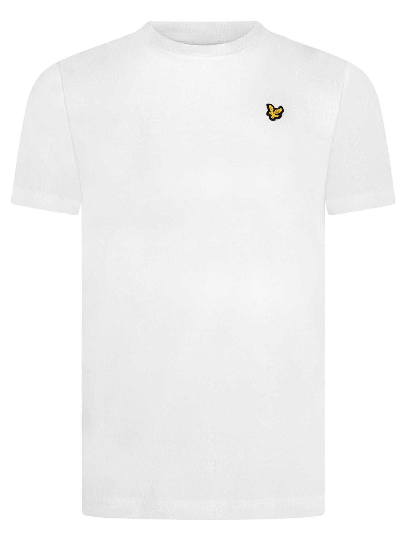 Lyle & Scott Boys Classic Short Sleeve T-Shirt - White | very.co.uk