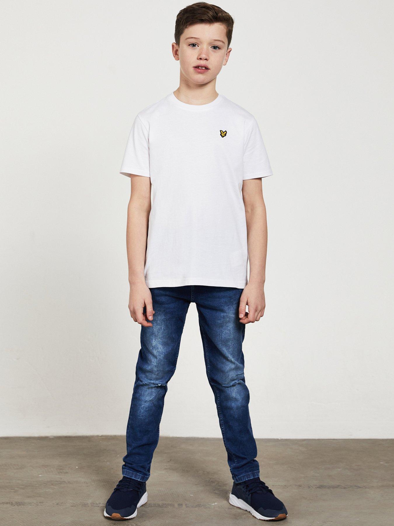 lyle and scott boys t shirt