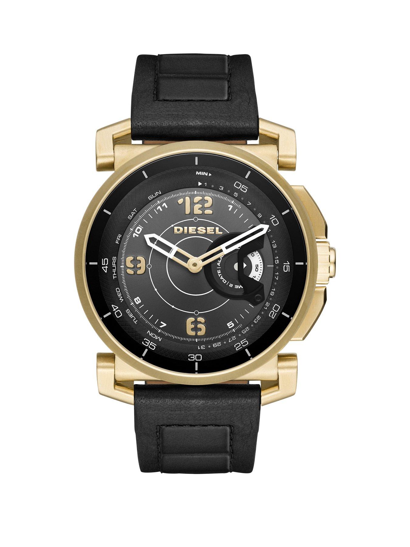 diesel smart watch gold