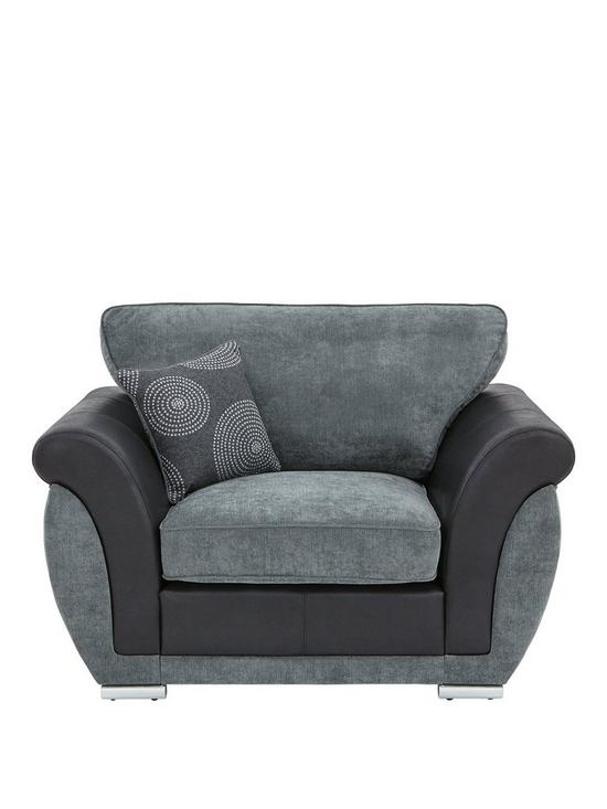 front image of danube-armchair