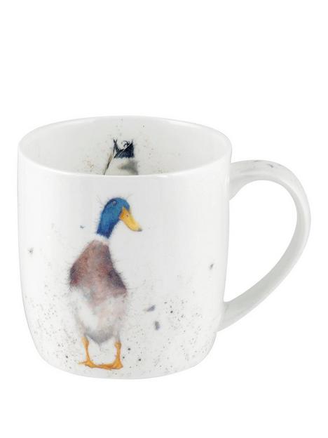 royal-worcester-wrendale-guard-duck-mug-single-mug