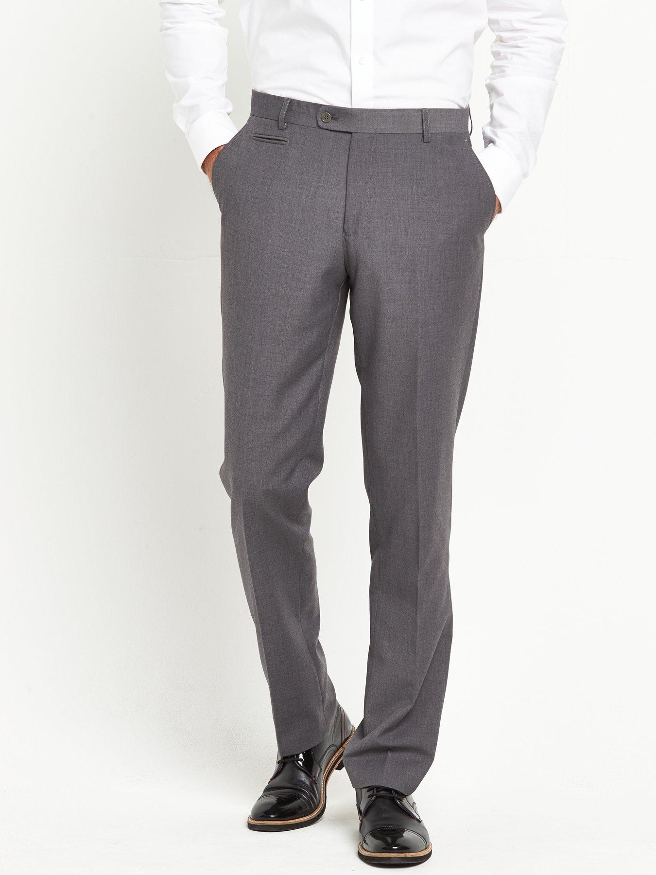 Skopes Madrid Tailored Trousers - Grey | very.co.uk