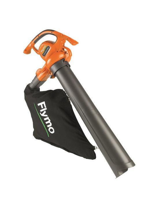 front image of flymo-powervac-3000-2-in-1-corded-garden-blower-vacuum