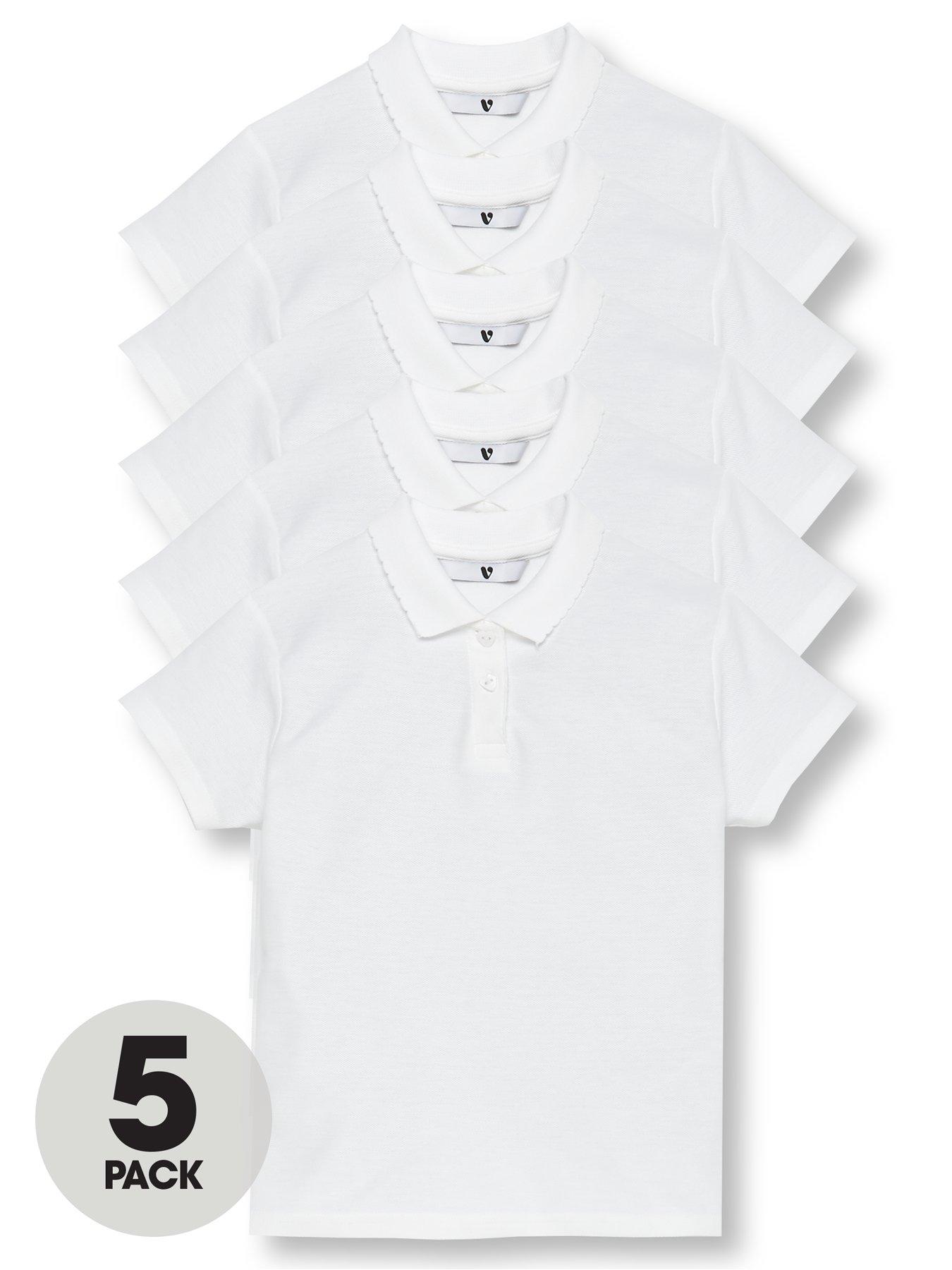 white school polo shirts