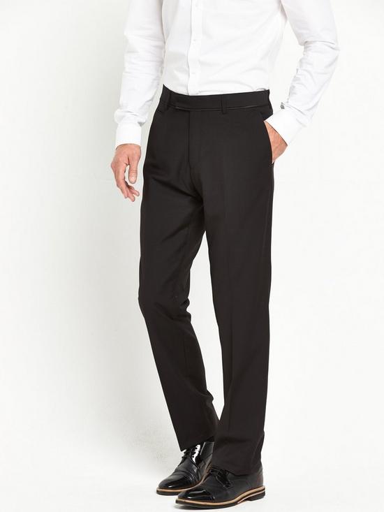 front image of skopes-ronson-tailored-trousers-black