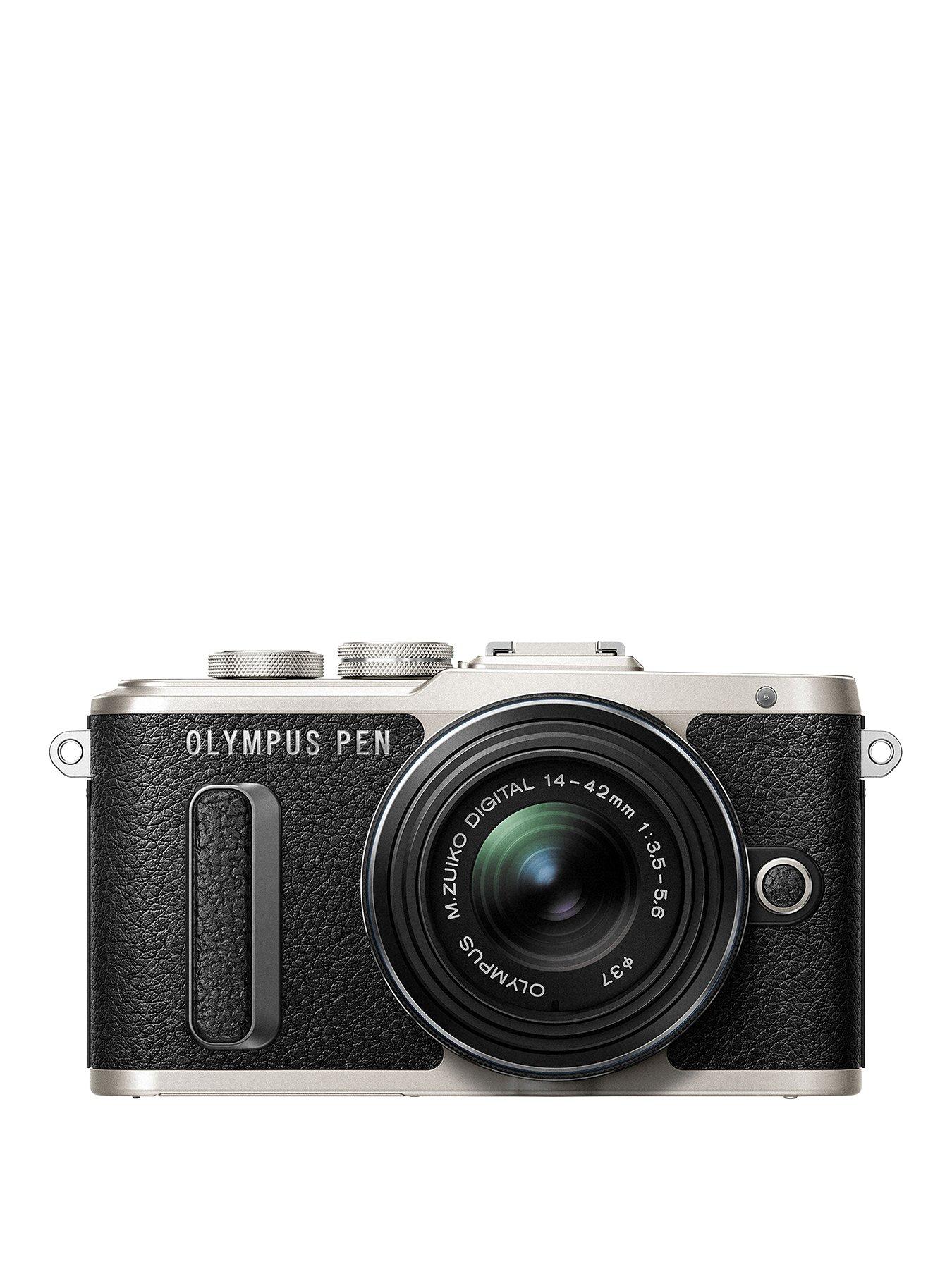 Olympus Pen E-Pl8 Camera Ed 14-42Mm M.Zuiko Ez Pancake Lens Kit - Black