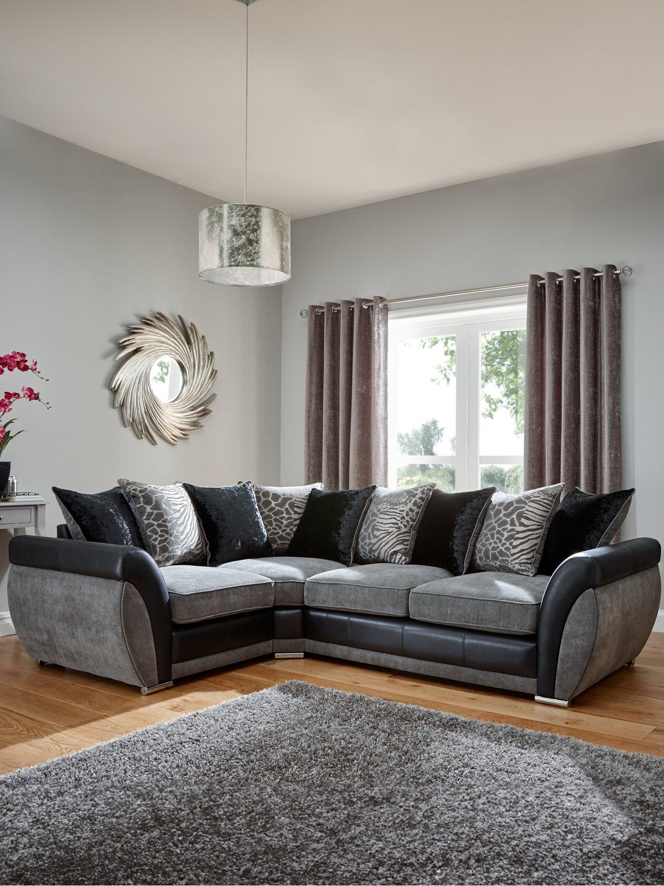 undefined Hilton Left-Hand Double Arm Corner Group Sofa