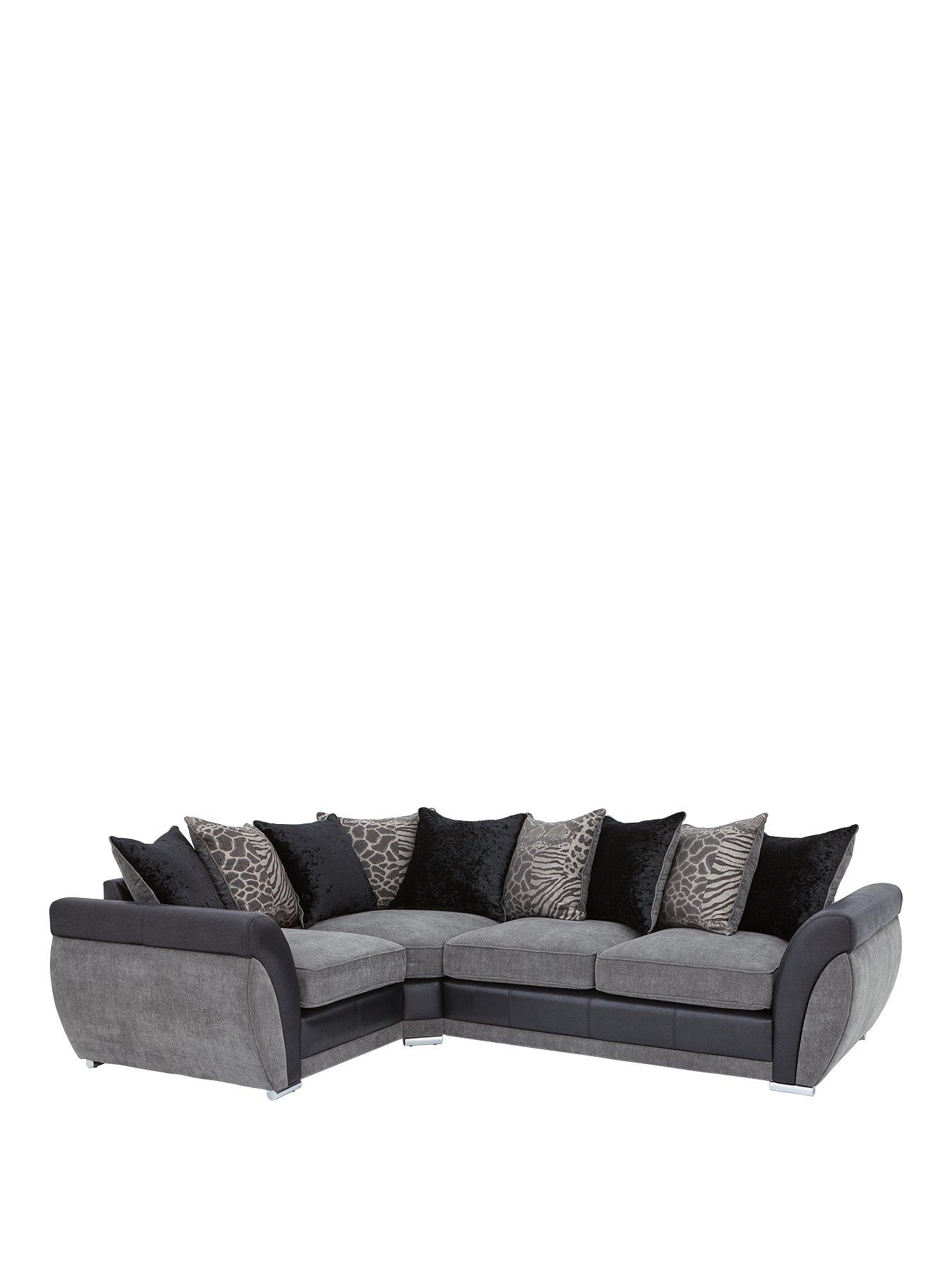 Image 2 of 4 of Very Home Hilton Left-Hand Double Arm Corner Group Sofa