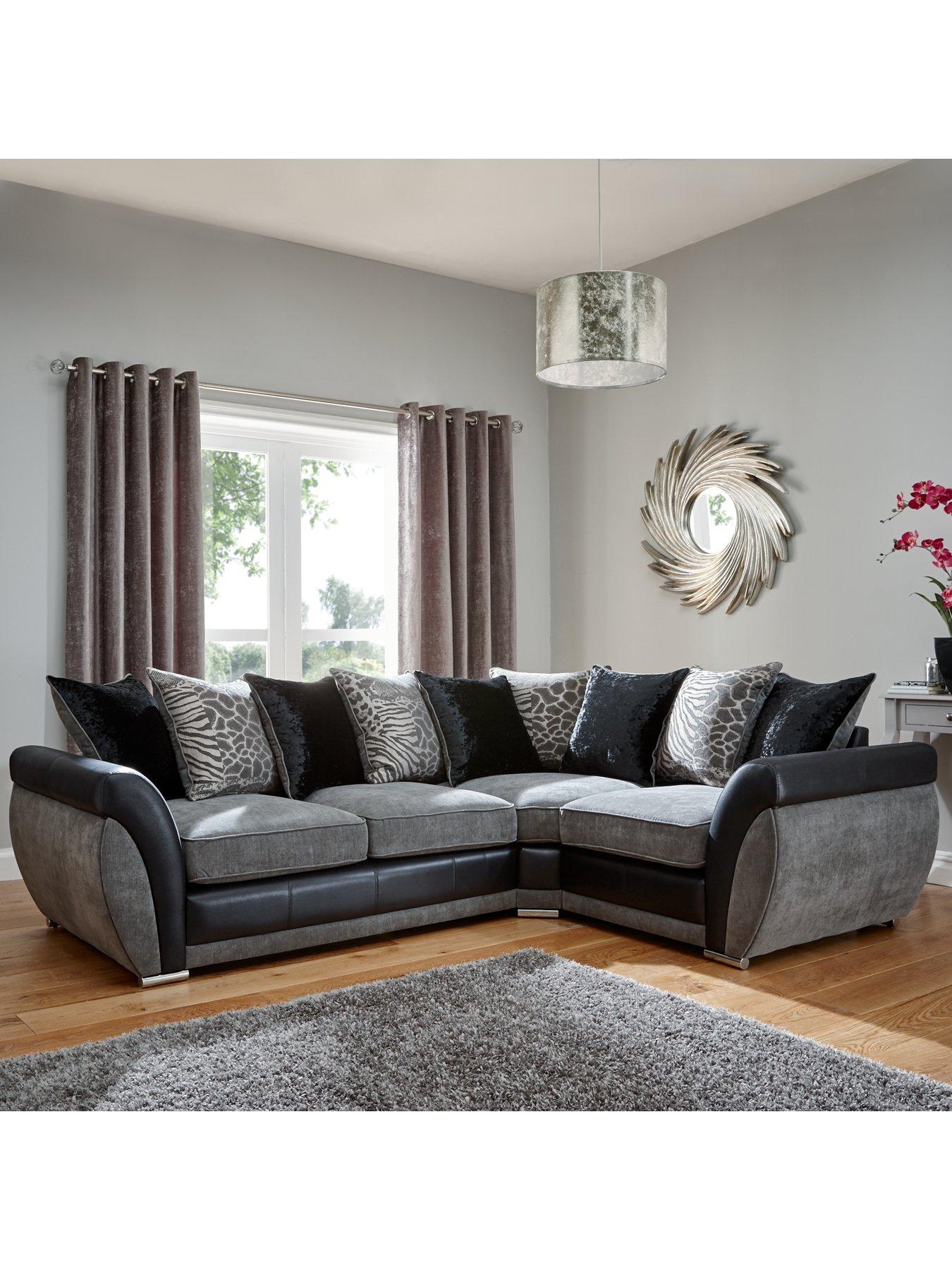 undefined Hilton Right Hand Double Arm Corner Group Sofa - FSC® Certified