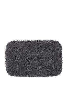 Product photograph of Bath Buddy Easy Care Washable Stain Resistant Jumbo 60 X 80 Cm Bath Mat - Bath Mat from very.co.uk