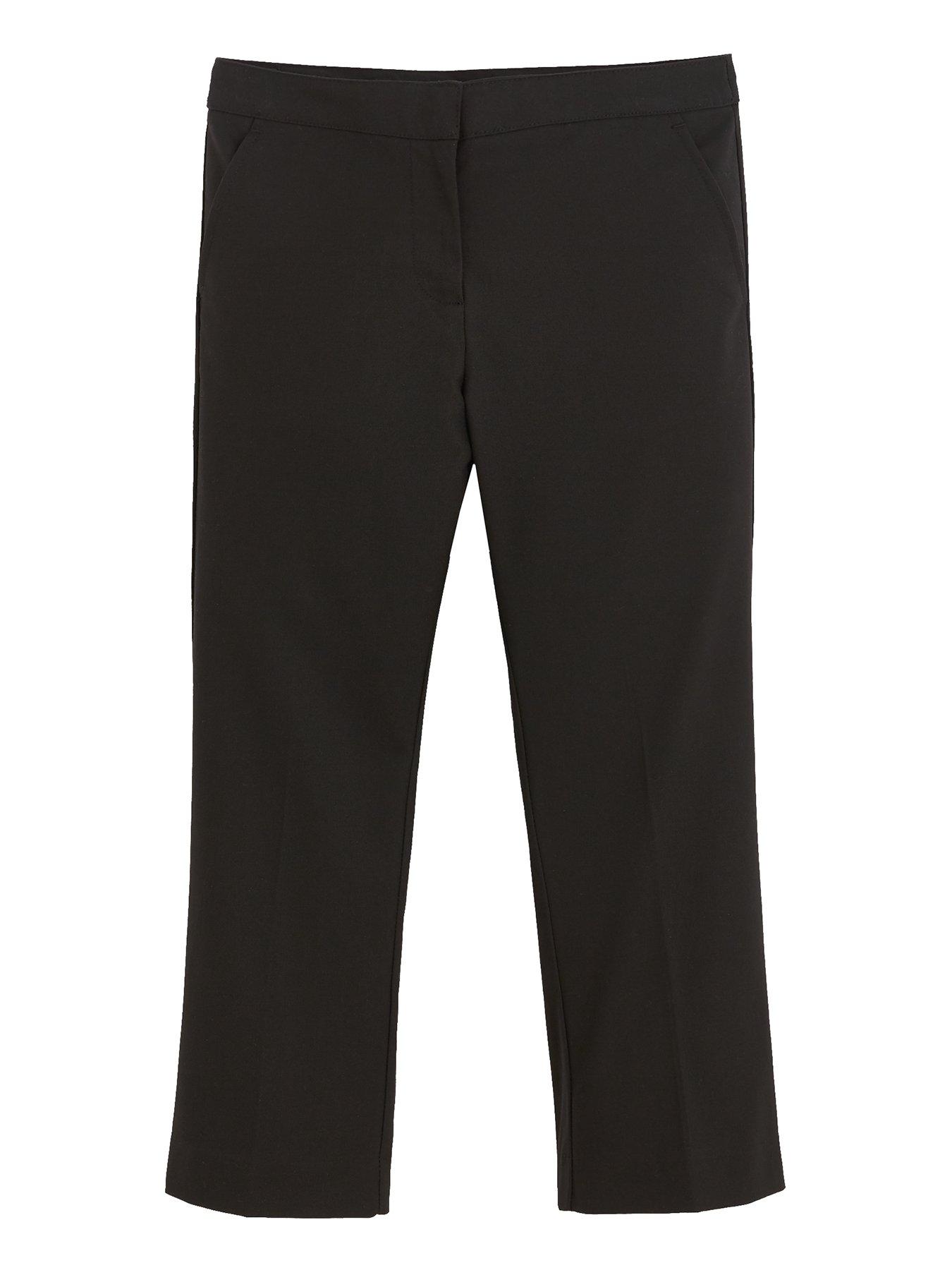 plus size girls school trousers