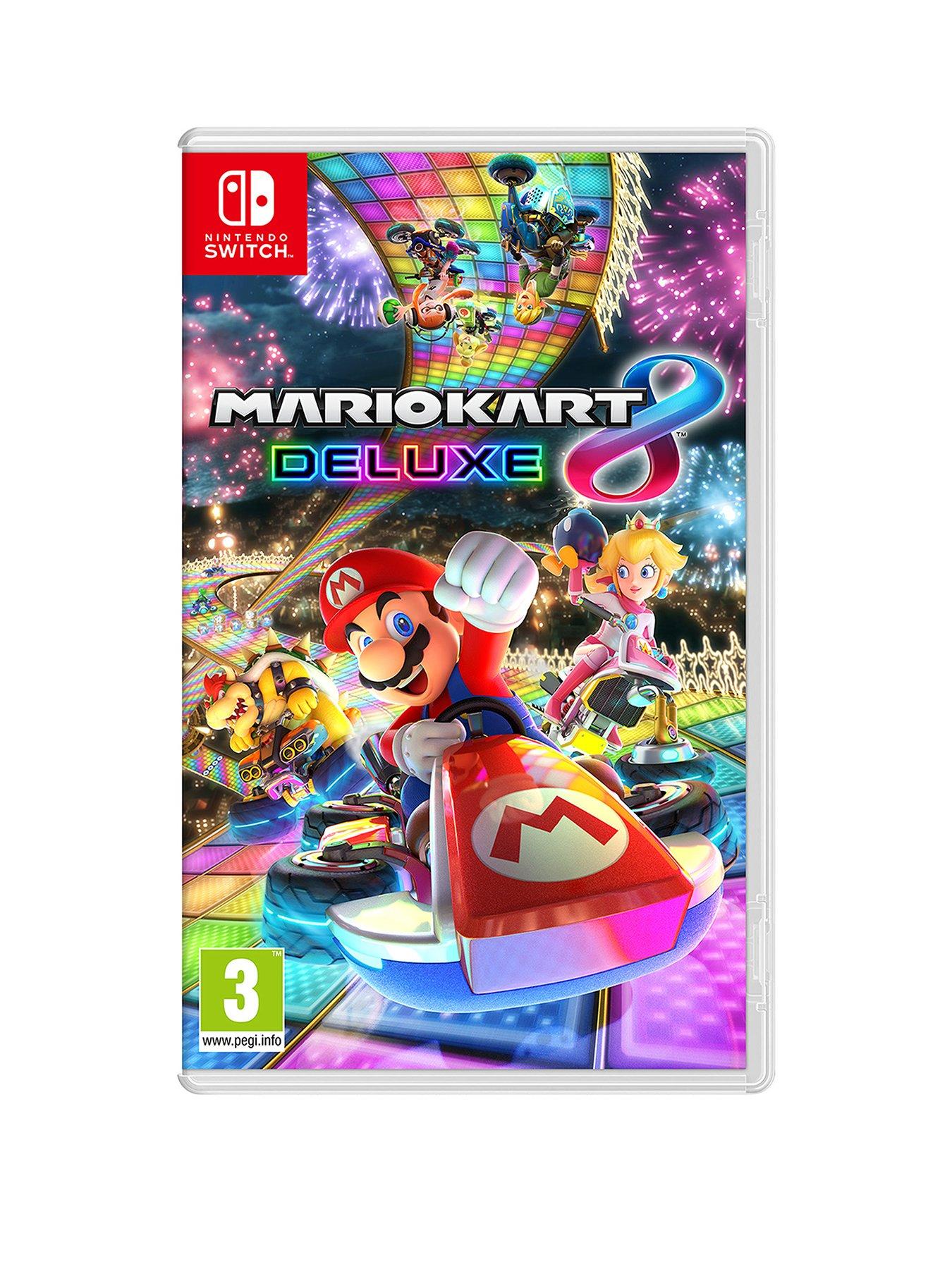 Nintendo Switch 本体 + Mario Kart 8 Deluxe Mario-Kart-8-Deluxe
