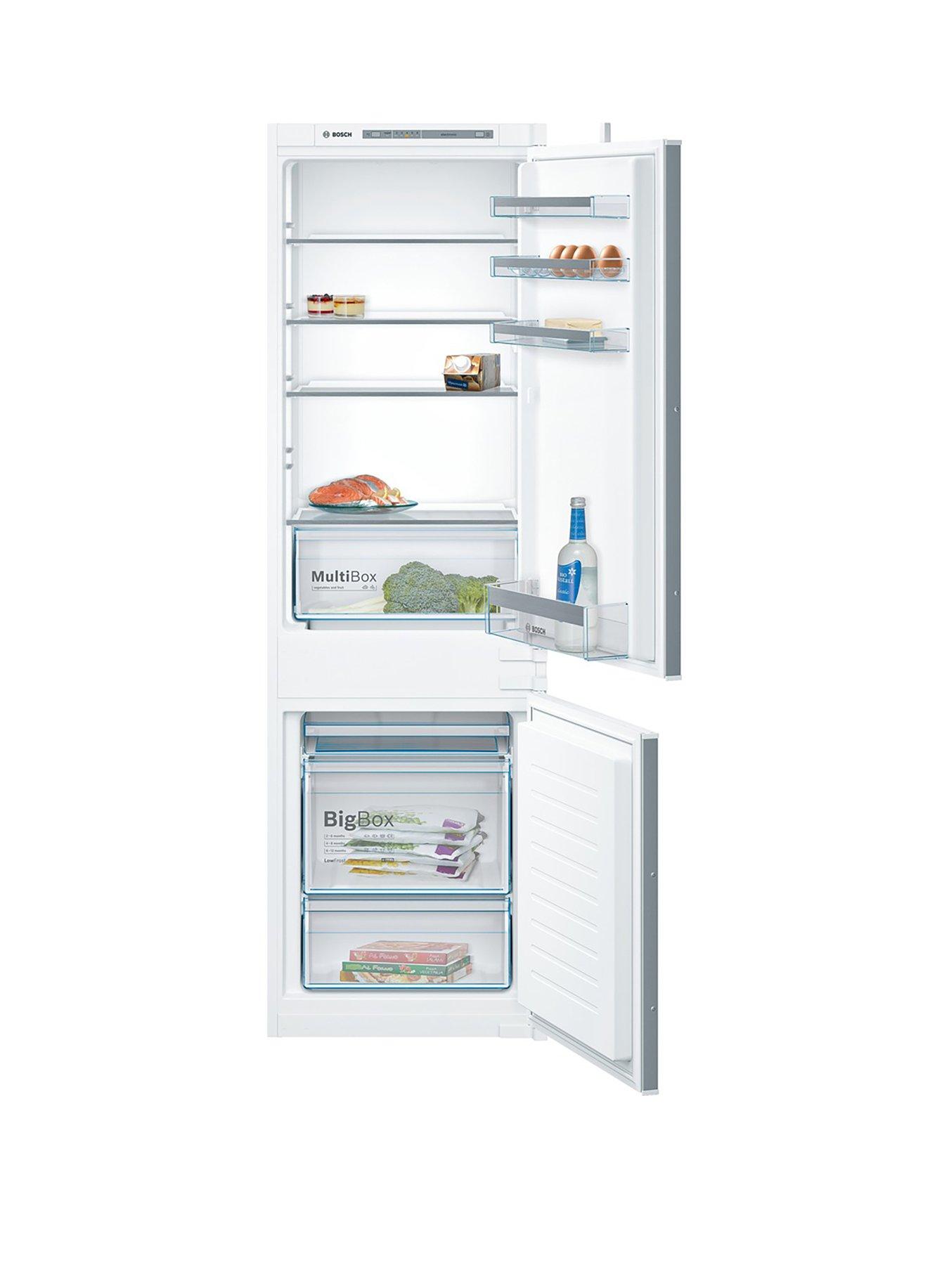 Bosch Serie 4 Kiv86Vs30G 55Cm Integrated Fridge Freezer - White