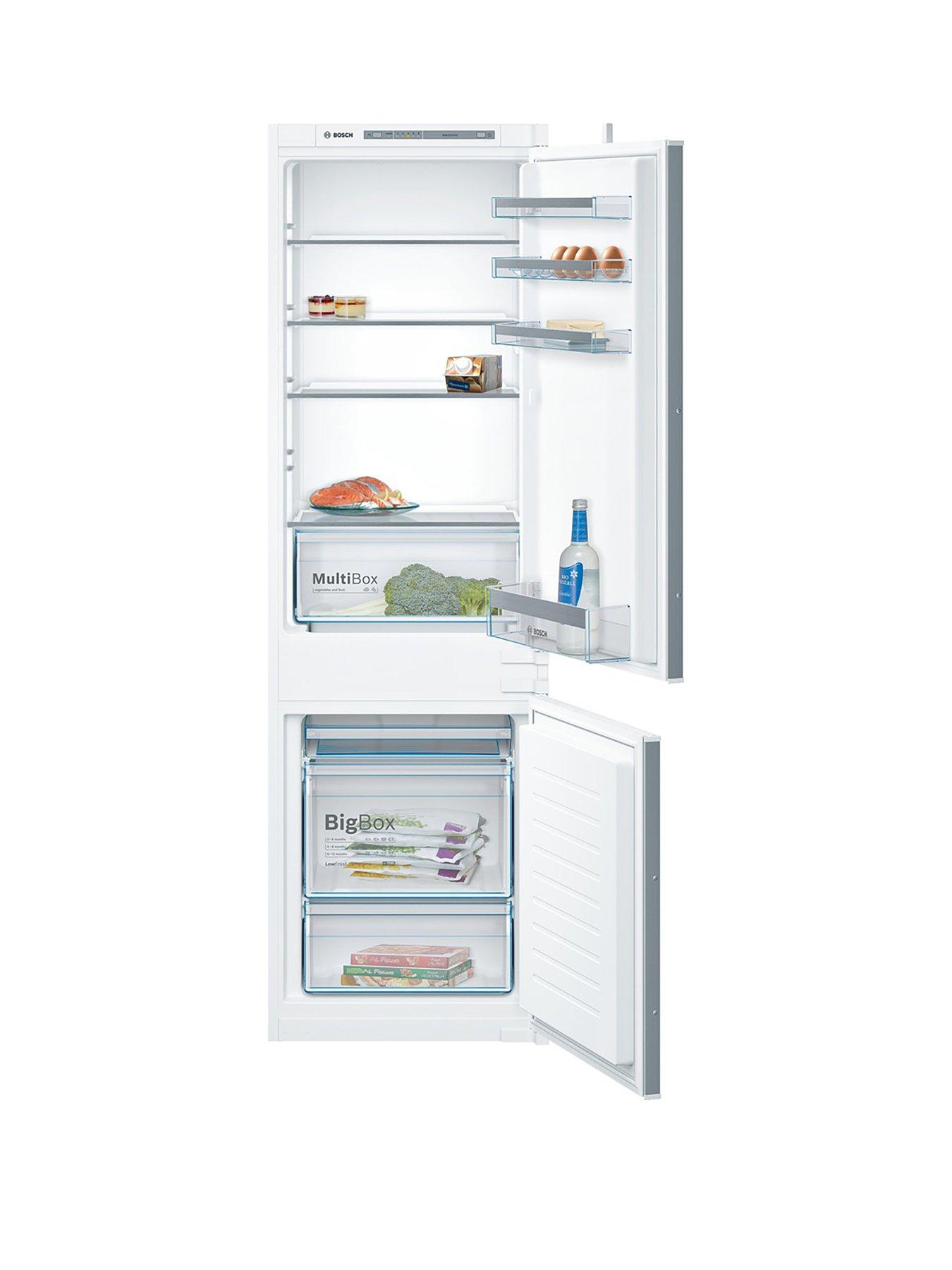 Bosch Serie 4 Kiv86Vs30G 55Cm Integrated Fridge Freezer – White