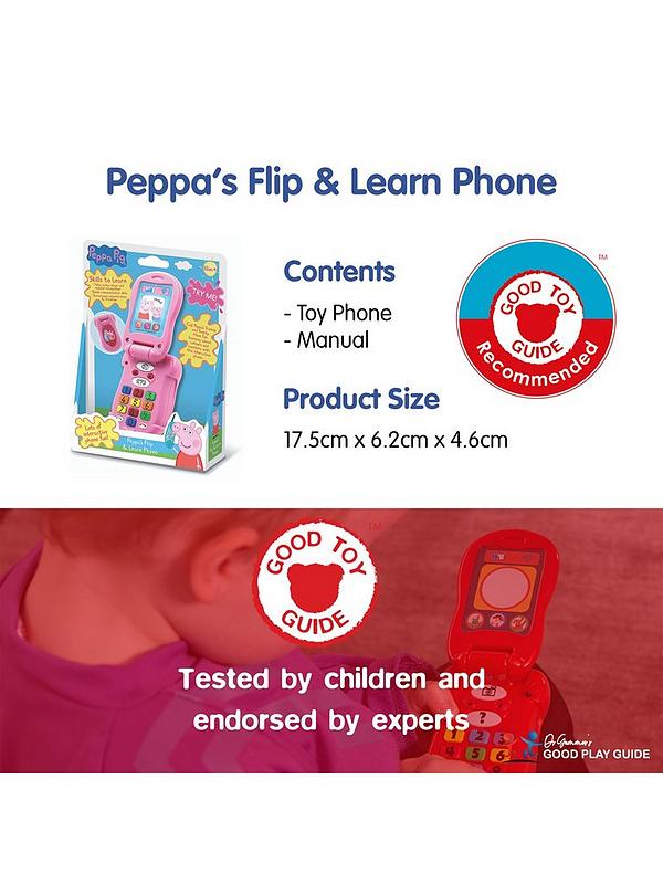 Image 5 of 6 of Peppa Pig Flip &amp; Learn Phone