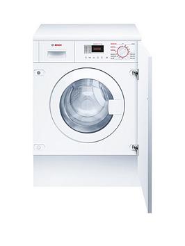 Bosch Serie 4 Wkd28351Gb Integrated 1400 Spin, 7Kg Wash, 4Kg Dry Washer Dryer With Activewater&Trade; Technology – White
