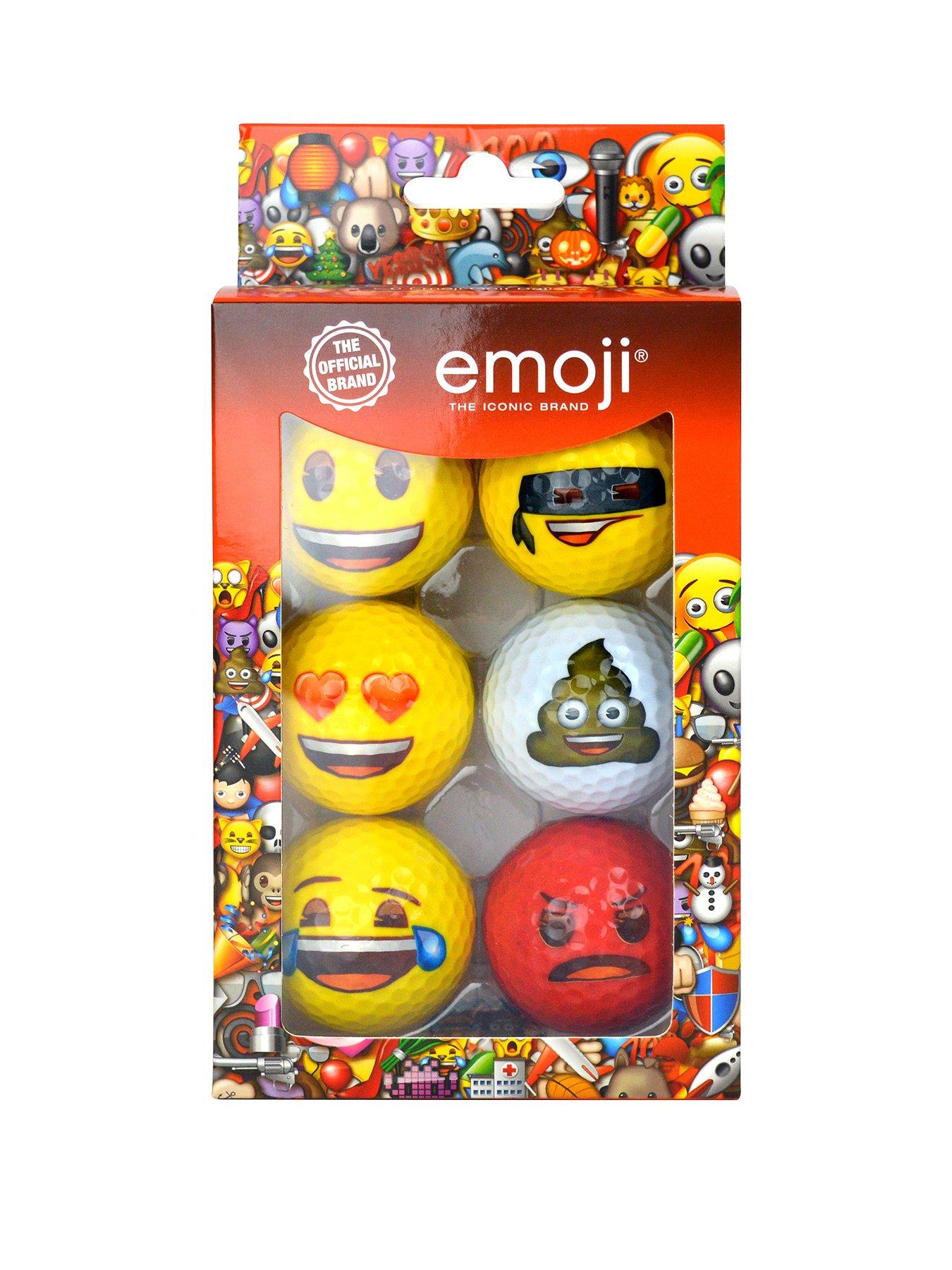 Image 1 of 6 of Emoji Golf Balls