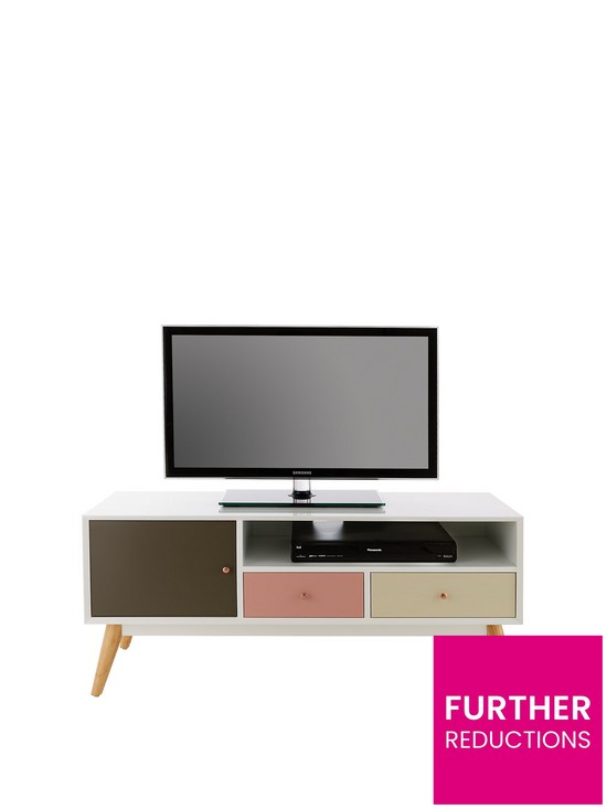 front image of orla-blush-tv-unit-fits-up-to-50-inch-tv