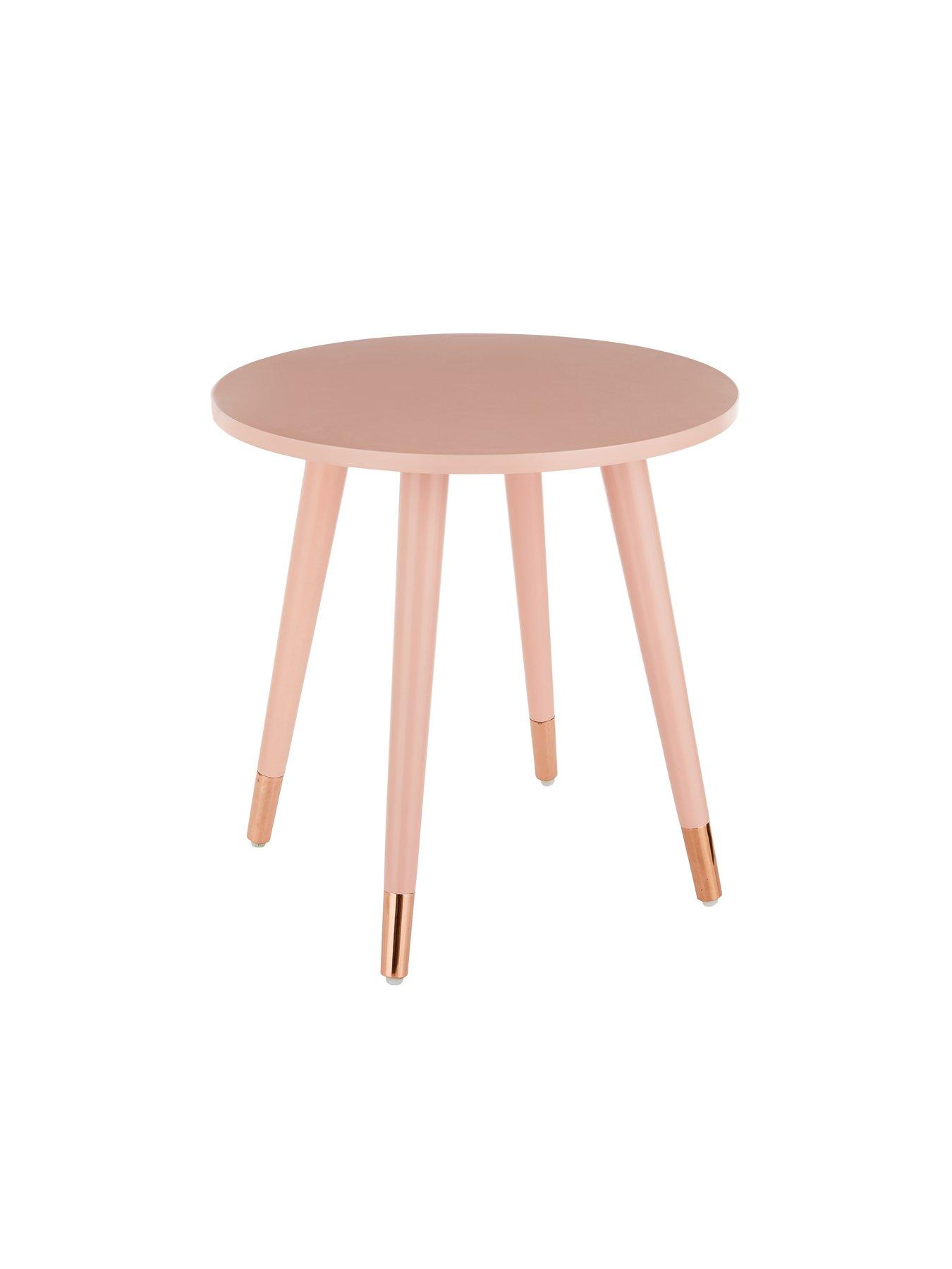 Teddy Side Table Pink Very Co Uk