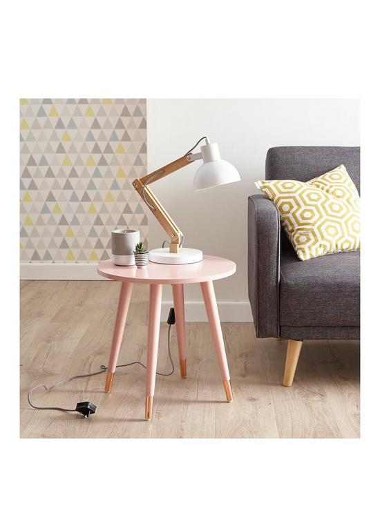 stillFront image of teddy-side-table-pink