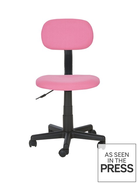 everyday-gas-lift-office-chair-pink