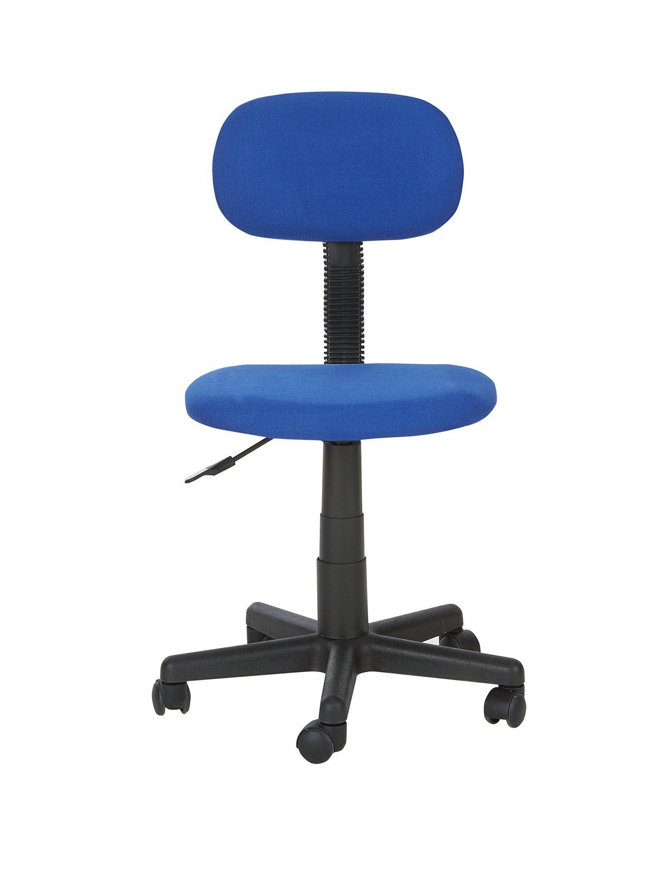 Gas Lift Office Chair Blue very.co.uk