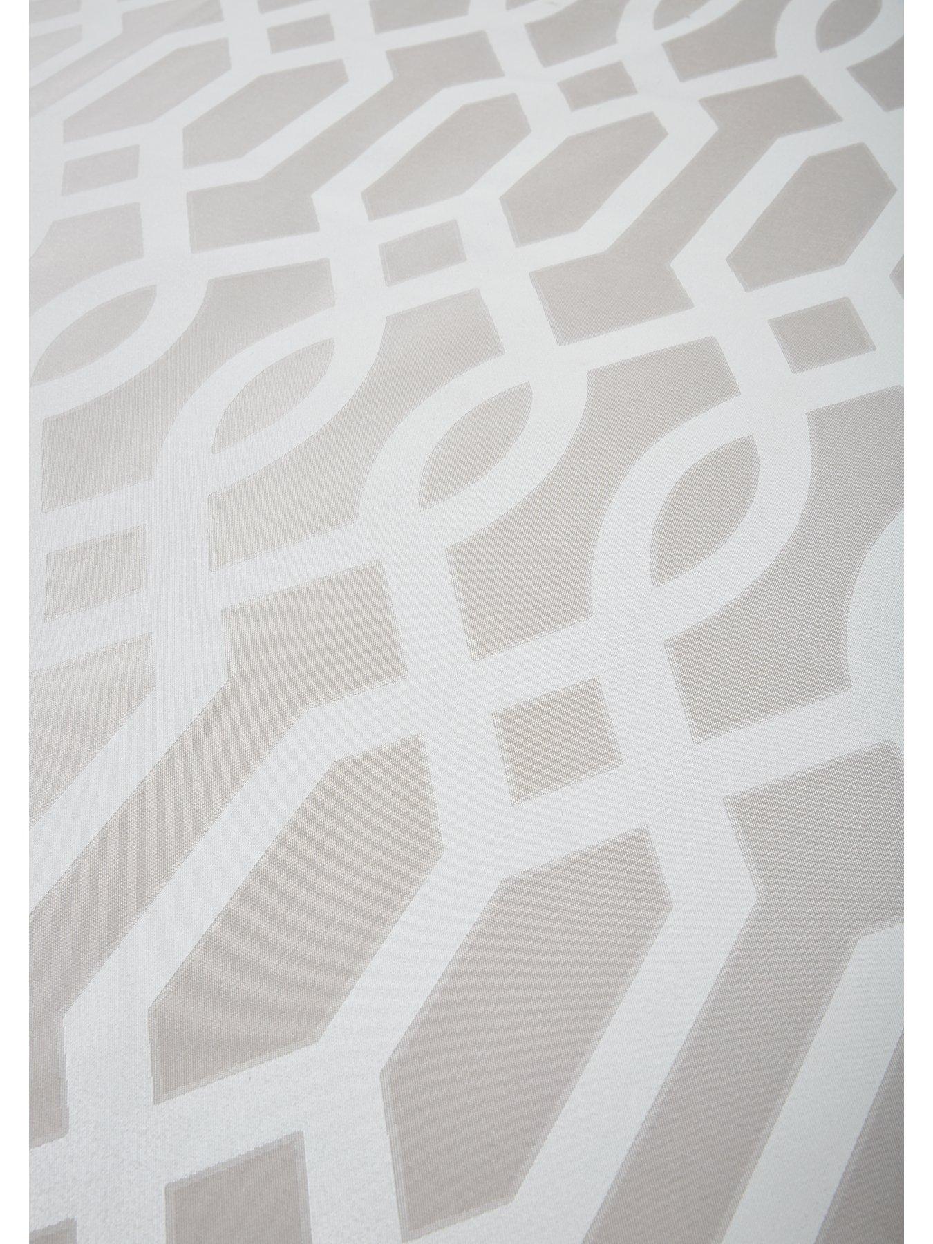 Image 3 of 3 of Very Home Florence Geometric Duvet Cover Set - Natural