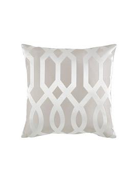 Product photograph of Very Home Florence Matt Satin Cushion from very.co.uk