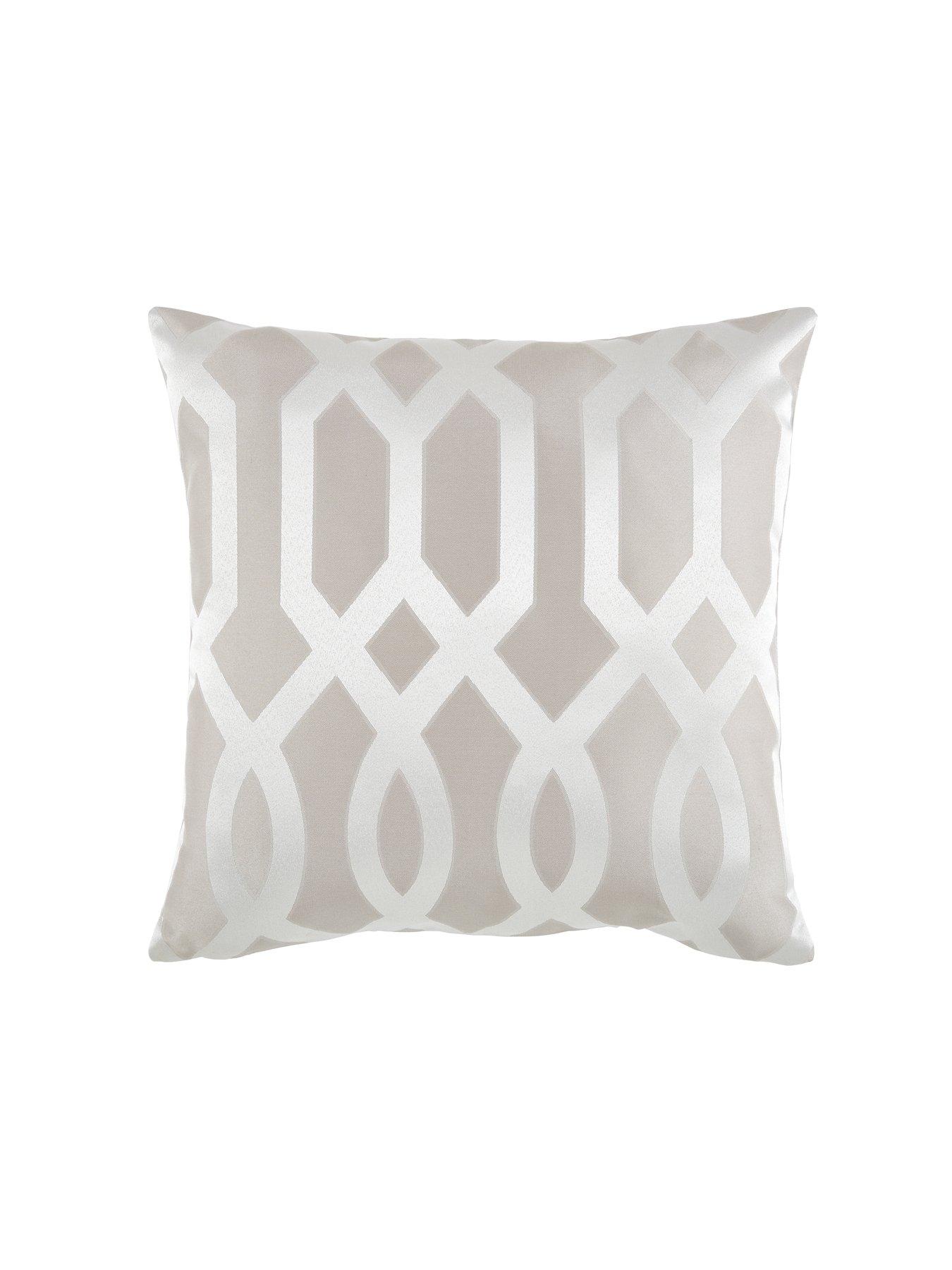 undefined Florence Matt Satin Cushion - Natural