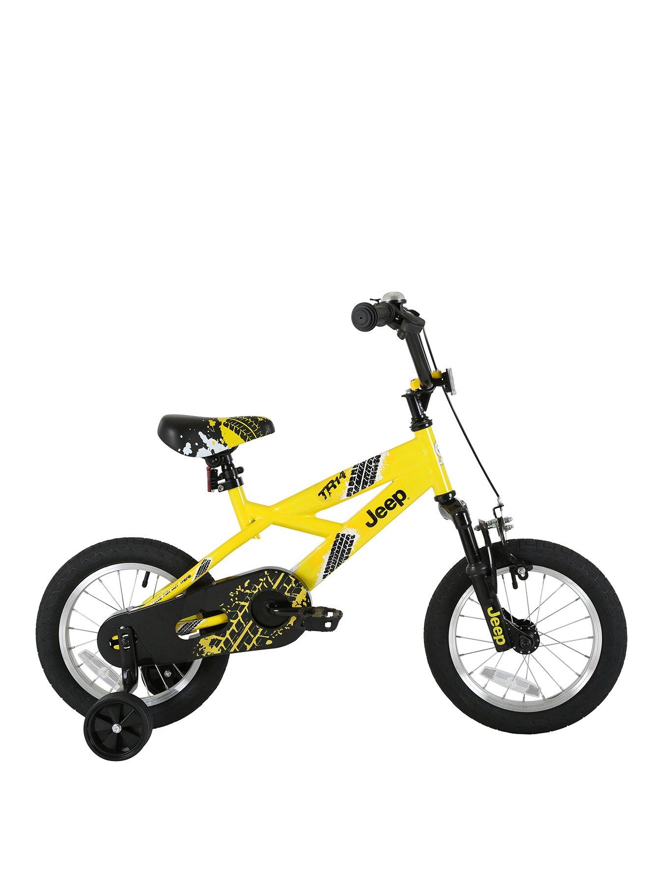 jeep bike with training wheels