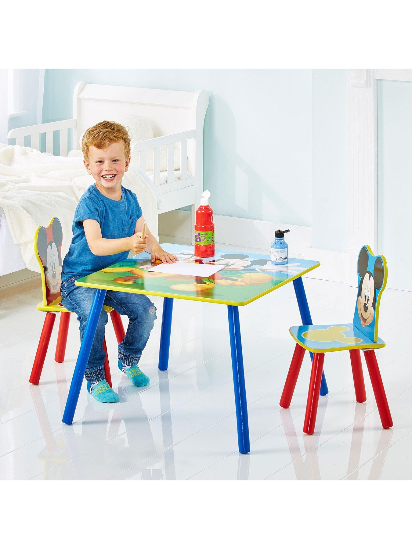 kids mickey mouse table