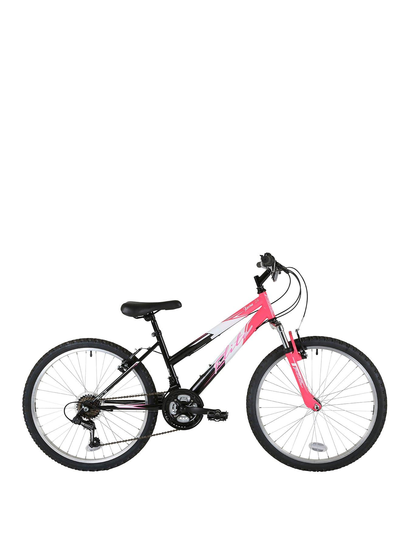 Flite Ravine Front Suspension Girls Bike 24 inch Wheel very.co.uk