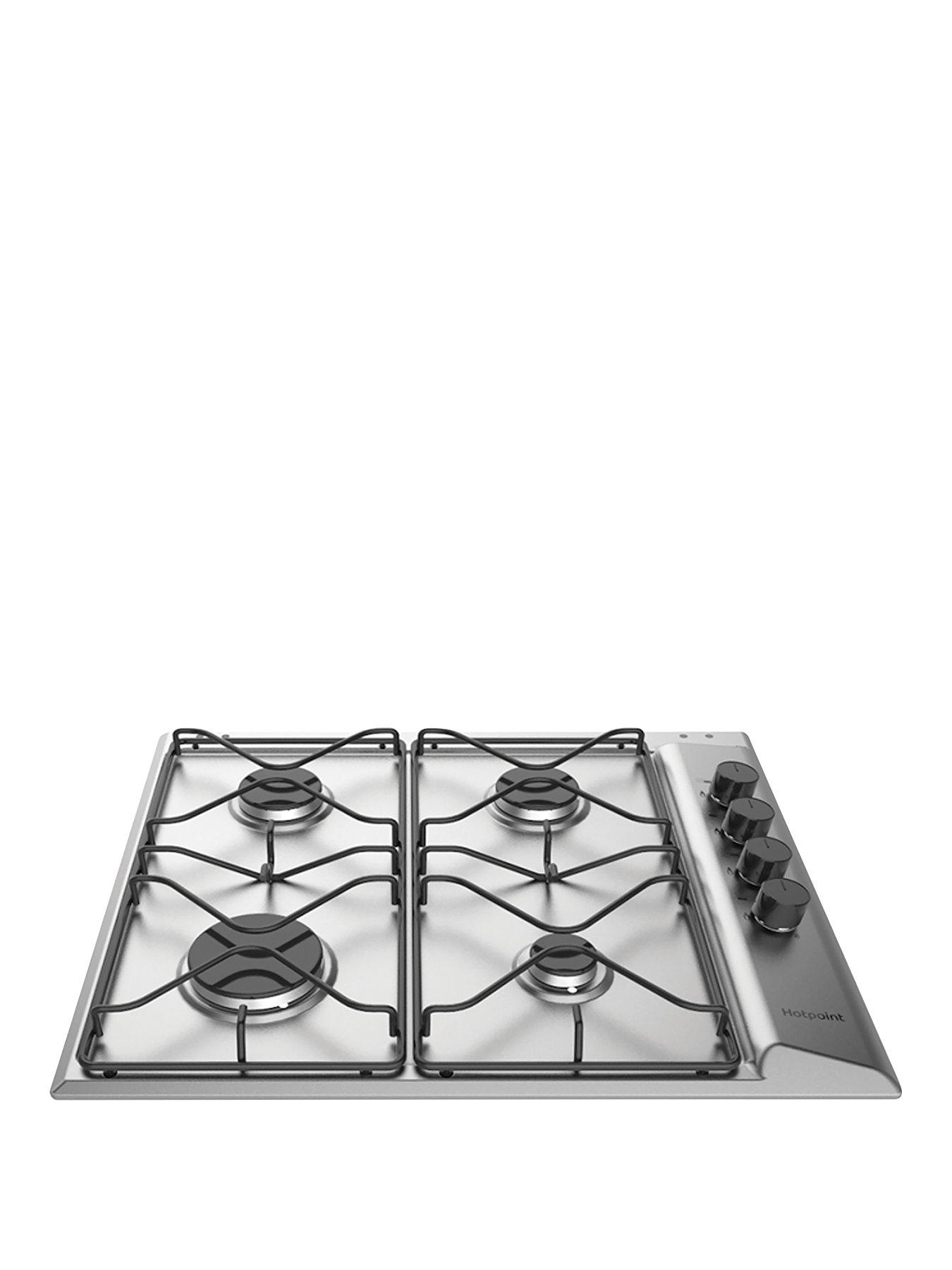 Image 1 of 6 of Hotpoint PAN642IXH&nbsp;58cm Wide Built-in Hob with FSD&nbsp;- Stainless Steel