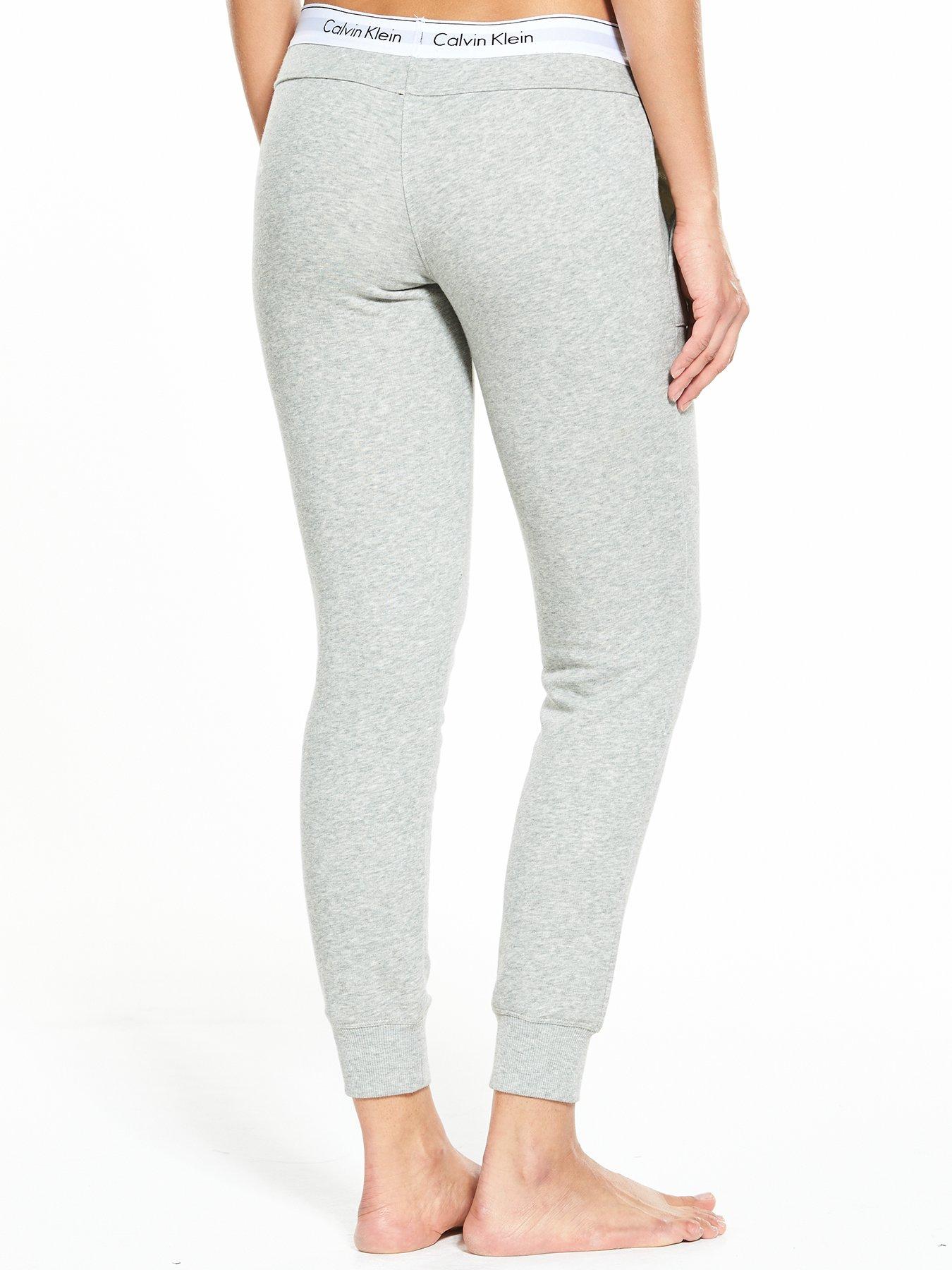 calvin klein velvet joggers