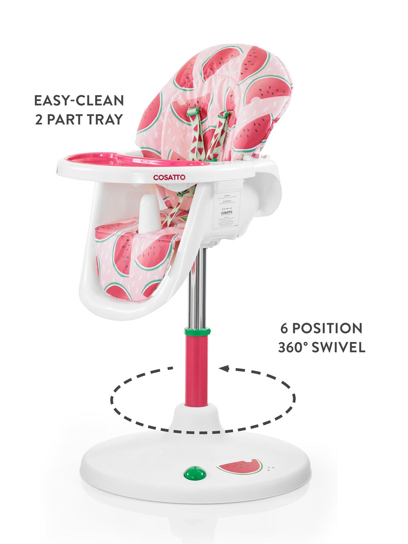 cosatto swivel high chair