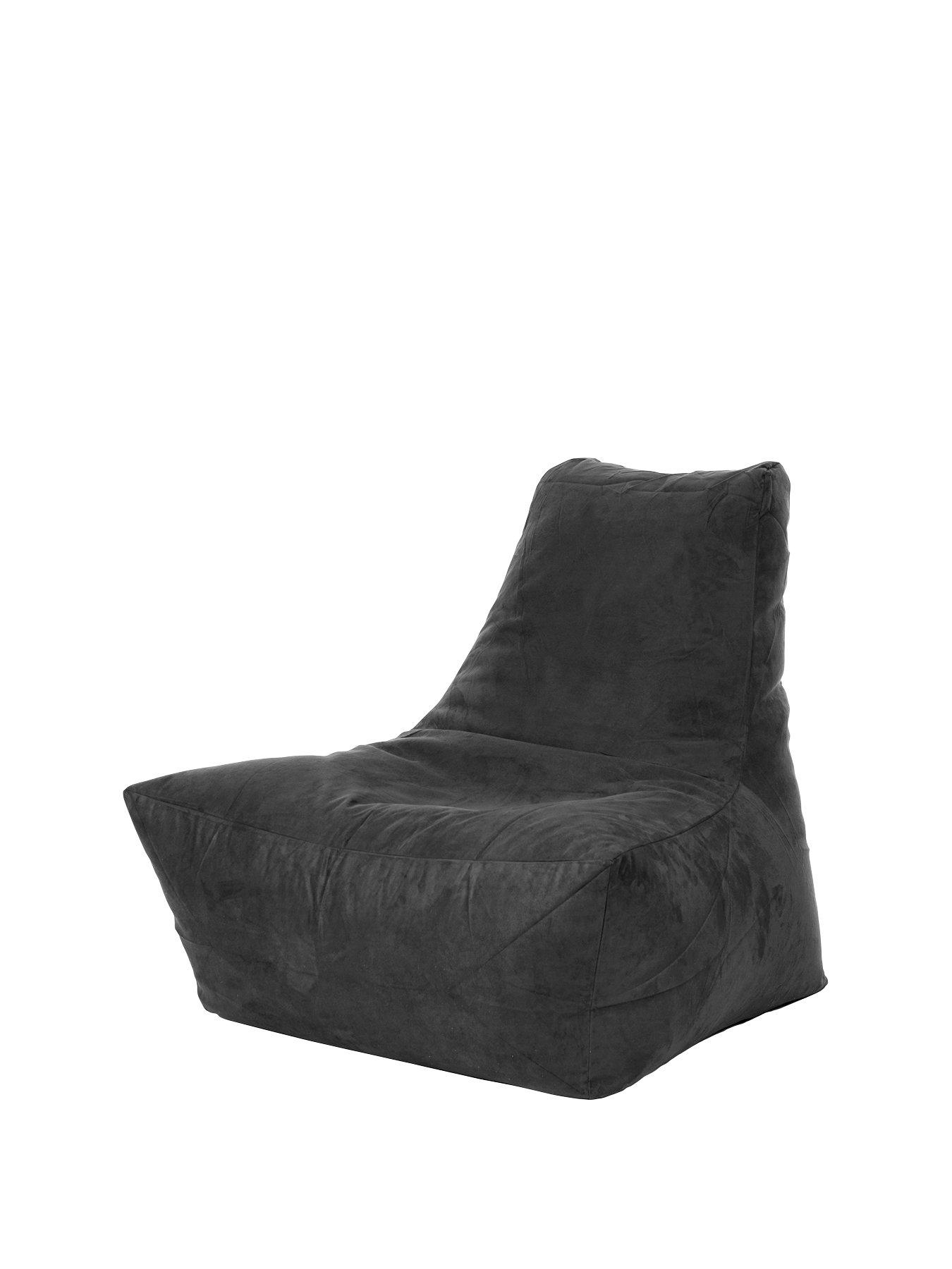undefined Faux Suede Large Lounger