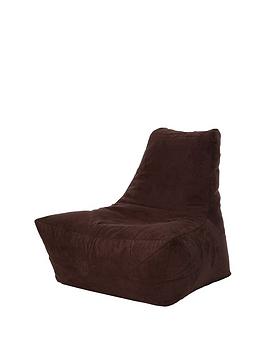 Product photograph of Kaikoo Faux Suede Large Lounger from very.co.uk