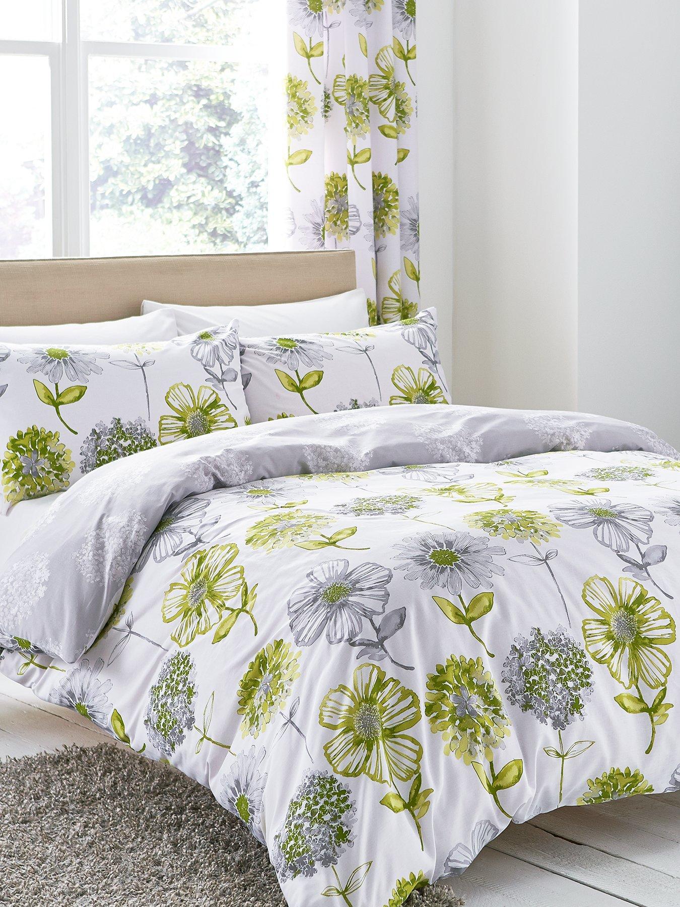 Catherine Lansfield Banbury Easy Care Duvet Cover Set Very Co Uk