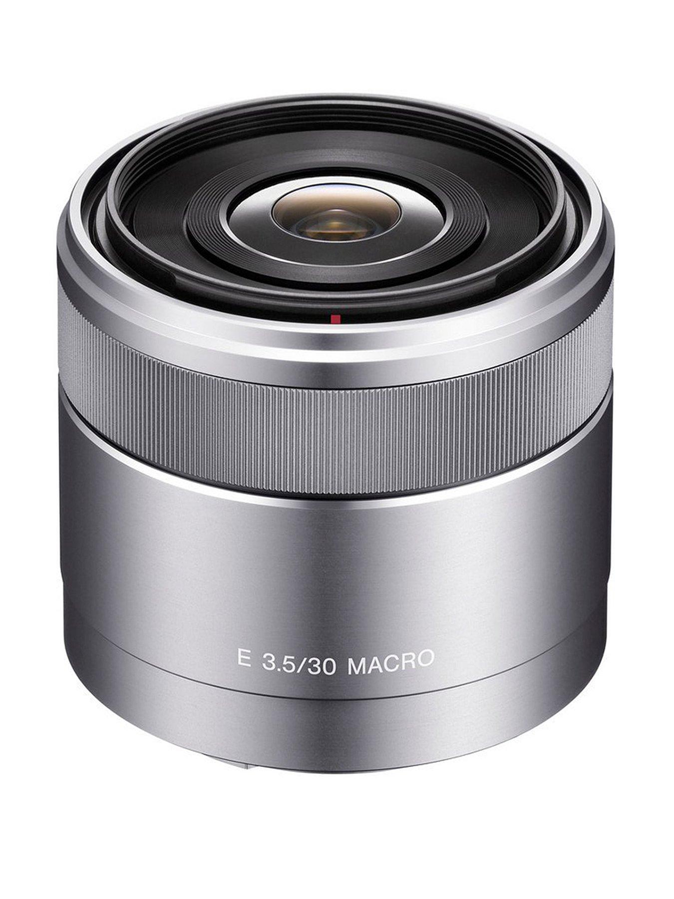 Sony Sel30M35 E Mount Aps-C 30Mm F3.5 Macro Prime Lens - Silver