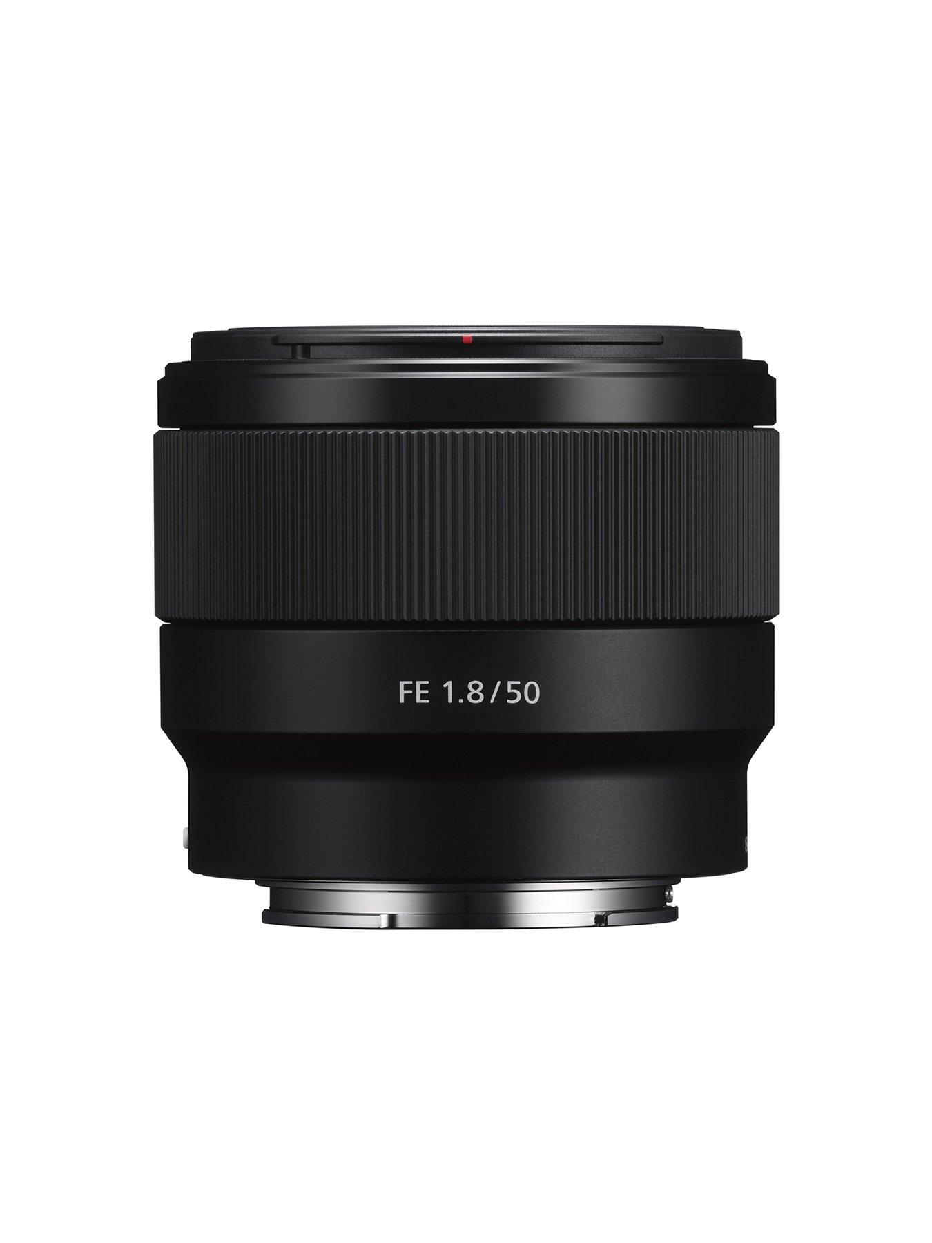 Sony SEL50F18F.SYX E Mount - 50 mm F1.8 Full Frame Prime Lens - Black |  Very.co.uk