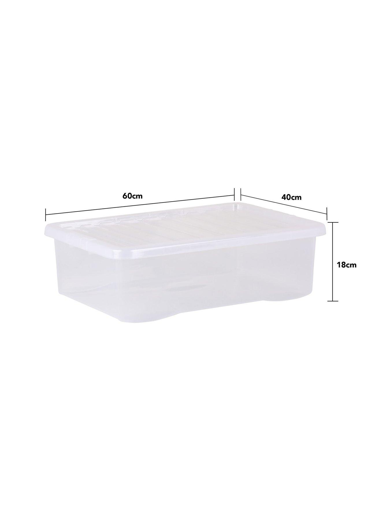 Image 5 of 5 of Wham Set of 3 Plastic Storage Boxes &ndash; 32-litre capacity