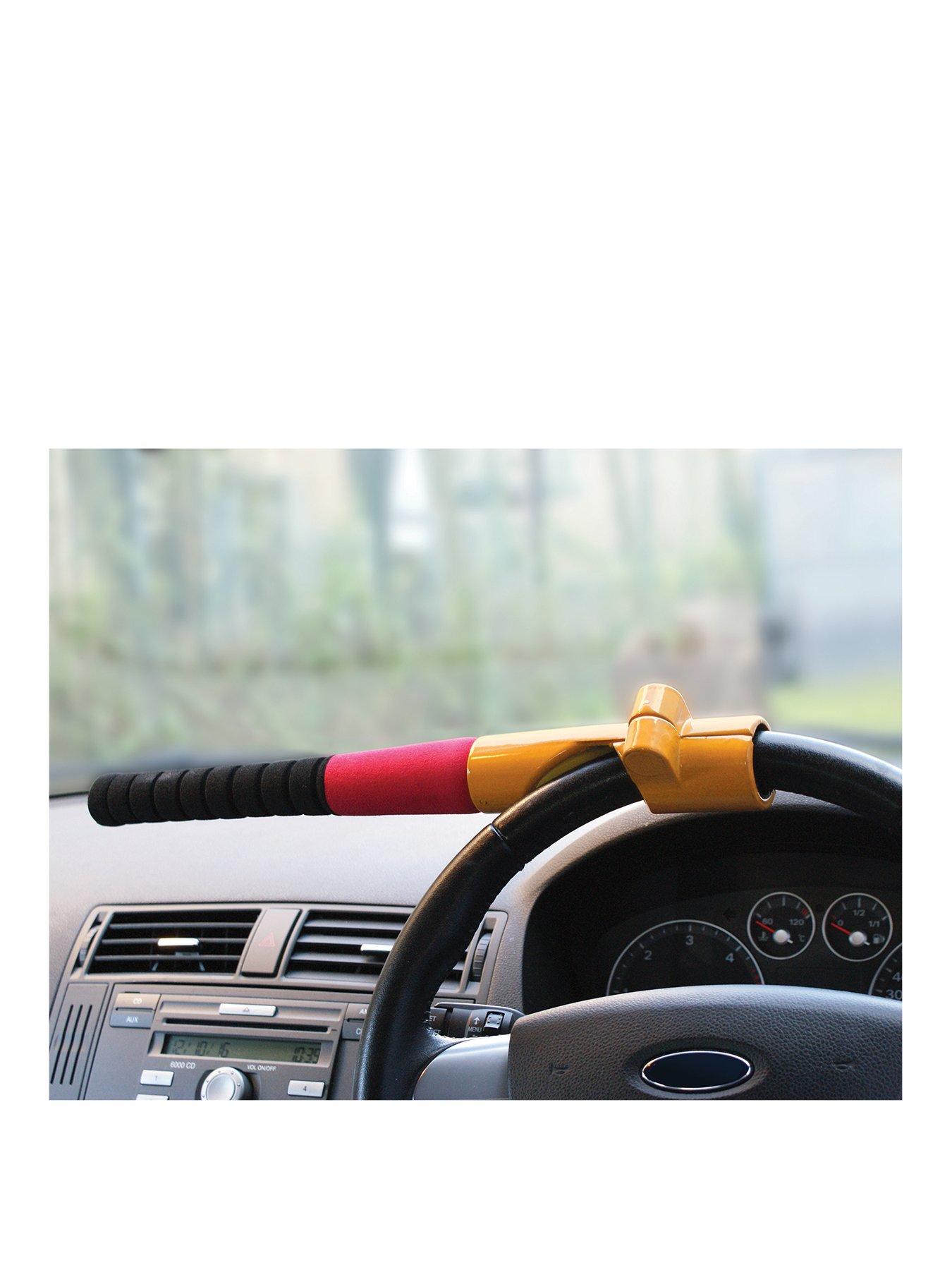 Product photograph of Streetwize Accessories Baseball Bat Steering Wheel Car Lock from very.co.uk