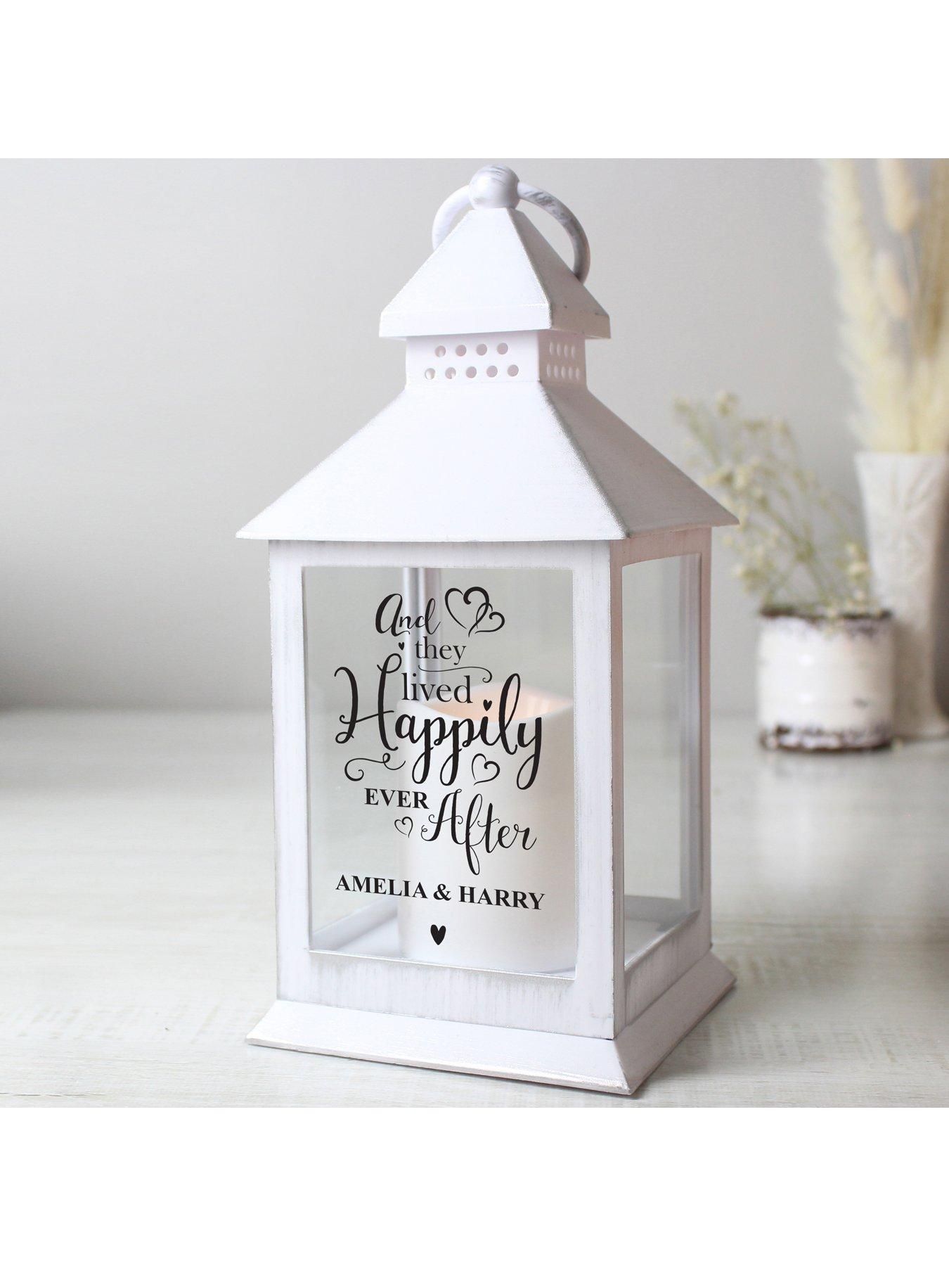 Image 3 of 4 of The Personalised Memento Company Personalised Happily Ever After Lantern