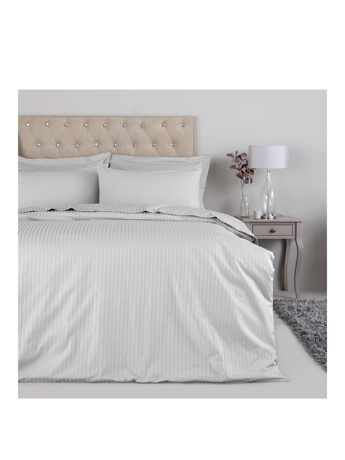 Hotel Collection Luxury 300 Thread Count Soft Touch Sateen Stripe