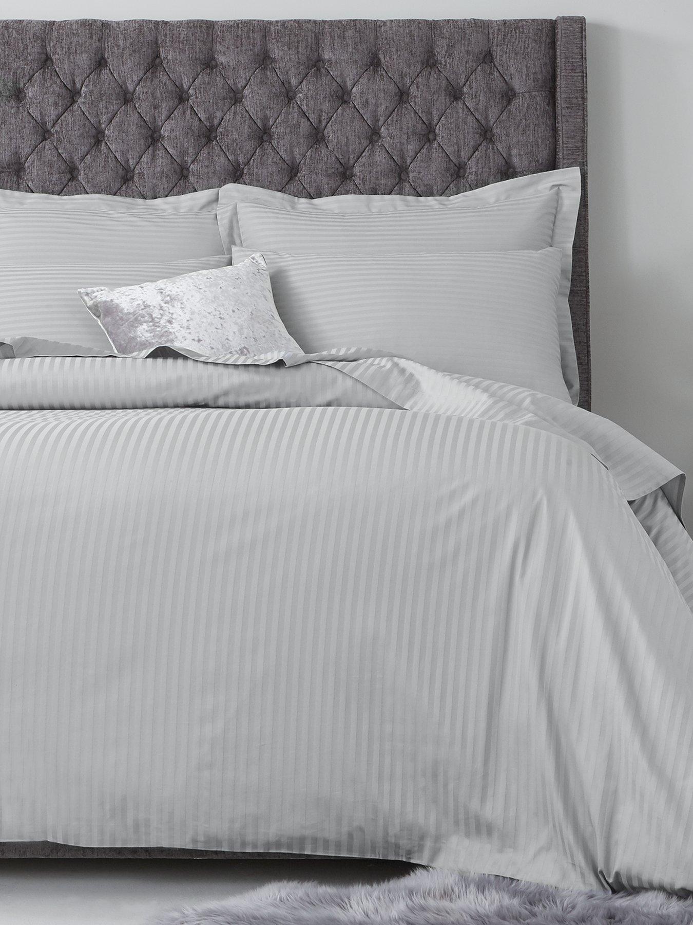 Hotel Collection Luxury 300 Thread Count Soft Touch Sateen Stripe