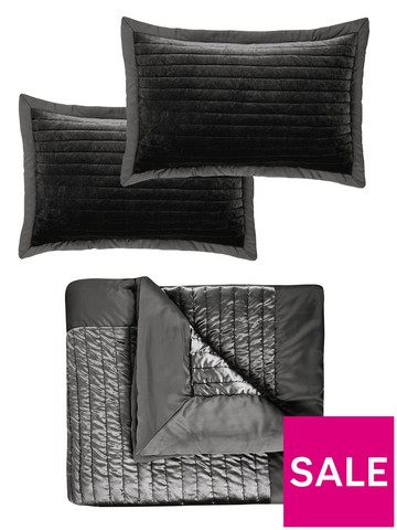 Black Throws Bedspreads Bedding, Black Bed Throws King Size