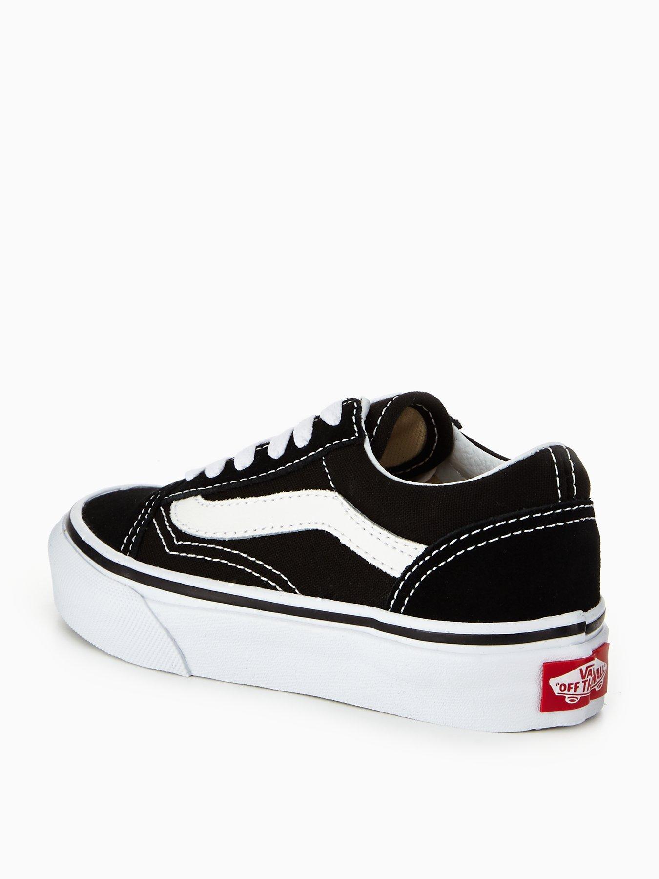 Vans old skool shop black and white uk